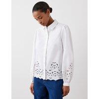 Pure Cotton Embroidered Shirt