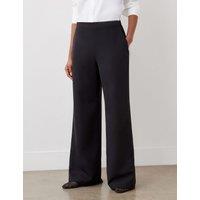 Elasticated Waist Wide Leg Trousers