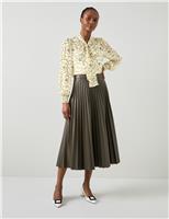 Pure Silk Floral Blouse