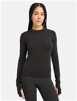 Timberland Fleece Fitted Top Black