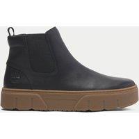 Laurel Leather Flatform Ankle Boots