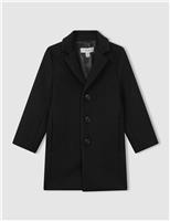 Wool Blend Coat (3-14 Yrs)