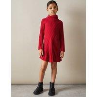 Wool Blend Knitted Dress (4-14 Yrs)