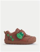 Kids Leather Riptape Dino Trainers (4 Small - 6 Small)