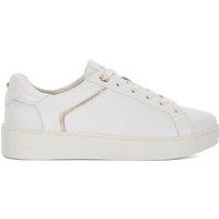Lace Up Lizard Effect Eyelet Detail Trainers