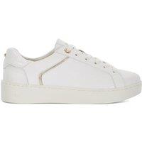 Lace Up Lizard Effect Eyelet Detail Trainers