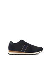 Wide Fit Leather Lace Up Trainers