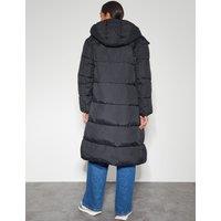 Hooded Longline Puffer Coat