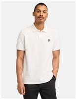Timberland Pure Cotton Pique Polo Shirt Black