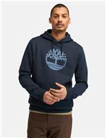 River Tree Logo Cotton Rich Hoodie