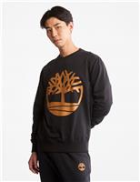 Tree Logo Cotton Rich Crew Neck Sweatshirt