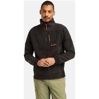 Mix Media Polartec Fleece Zip Up Jacket