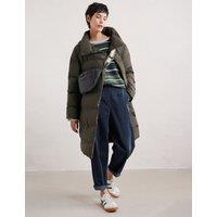 Hooded Longline Puffer Coat