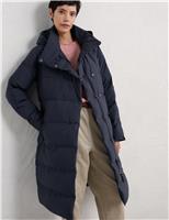 Hooded Longline Puffer Coat
