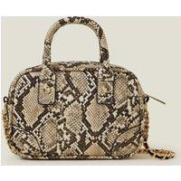 Animal Print Mini Cross Body Bag