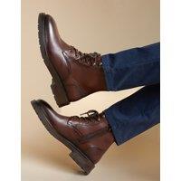 Jones Bootmaker Leather Casual Boots Brown