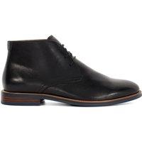 Dune London Leather Chukka Boots Black