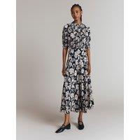 Dolly Printed Viscose CDC Midi Dress