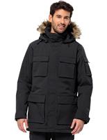 Jack Wolfskin Glacier Canyon Waterproof Parka Jacket Black
