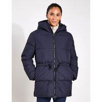Kirschallee Waisted Hooded Puffer Jacket
