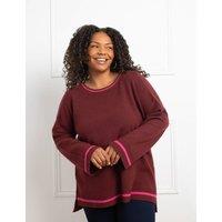 Round Neck Jumper with Wool