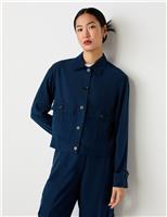 Collared Utility Jacket