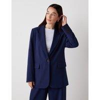 Collared Single Breasted Blazer