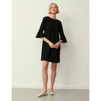 Crepe Frill Sleeve Mini Dress