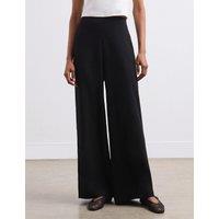 Elasticated Waist Wide Leg Trousers