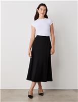 Jersey Midi Skirt