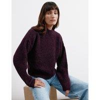 Boucl Crew Neck Jumper with Wool