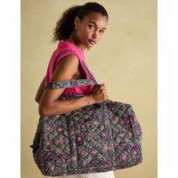 Pure Cotton Quilted Floral Weekend Bag