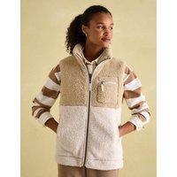 Textured Zip Up Jumper