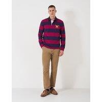 Pure Cotton Striped Rugby Shirt