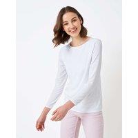 Crew Clothing Modal Rich Top White