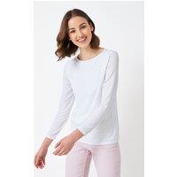 Crew Clothing Modal Rich Top White