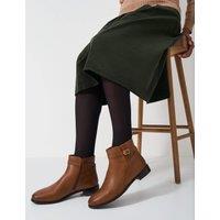 Buckle Flat Boot
