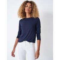Crew Clothing Modal Rich Top Navy
