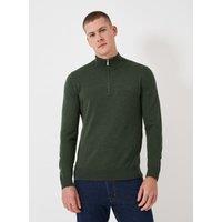 Pure Wool Half Zip Jumper