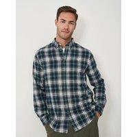 Pure Cotton Check Flannel Shirt