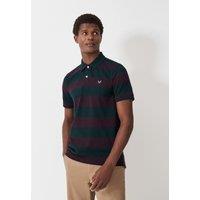 Pure Cotton Striped Polo Shirt