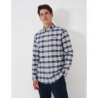 Pure Cotton Check Oxford Shirt