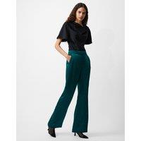 Satin Wide Leg Trousers