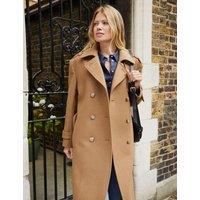 Wool Rich Longline Trench Coat