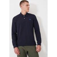 Pure Cotton Long Sleeve Polo Shirt