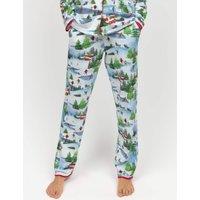 Womens Family Winter Print Pyjama Bottoms