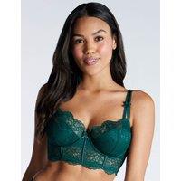 Winona Lace Wired Longline Bra (B-F)