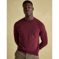 Pure Cotton Crew Neck Jumper