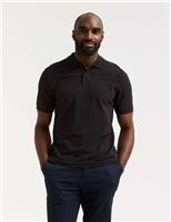 Pure Cotton Pique Polo Shirt