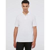 Pure Cotton Pique Polo Shirt